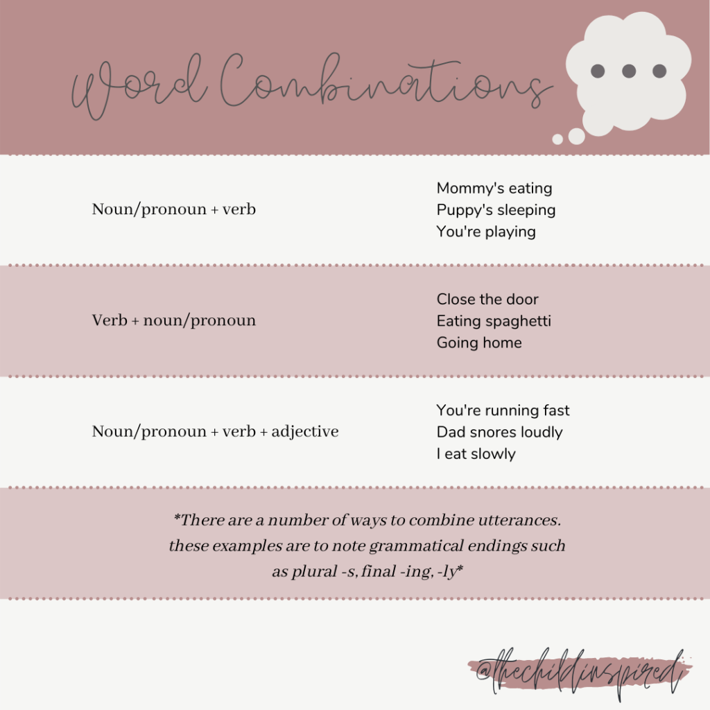 word combinations